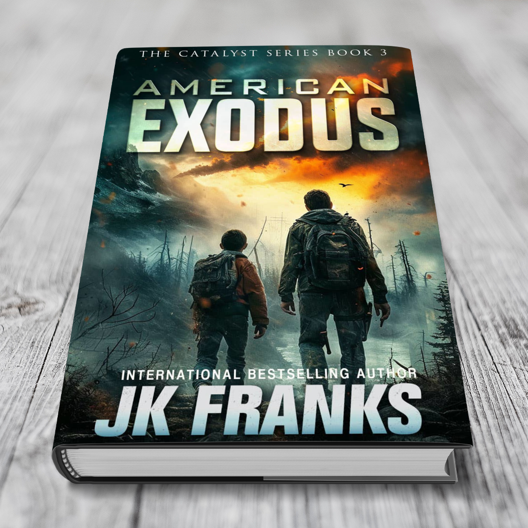 Signed Hardback Book - American Exodus (Book 3 The Catalyst Series)