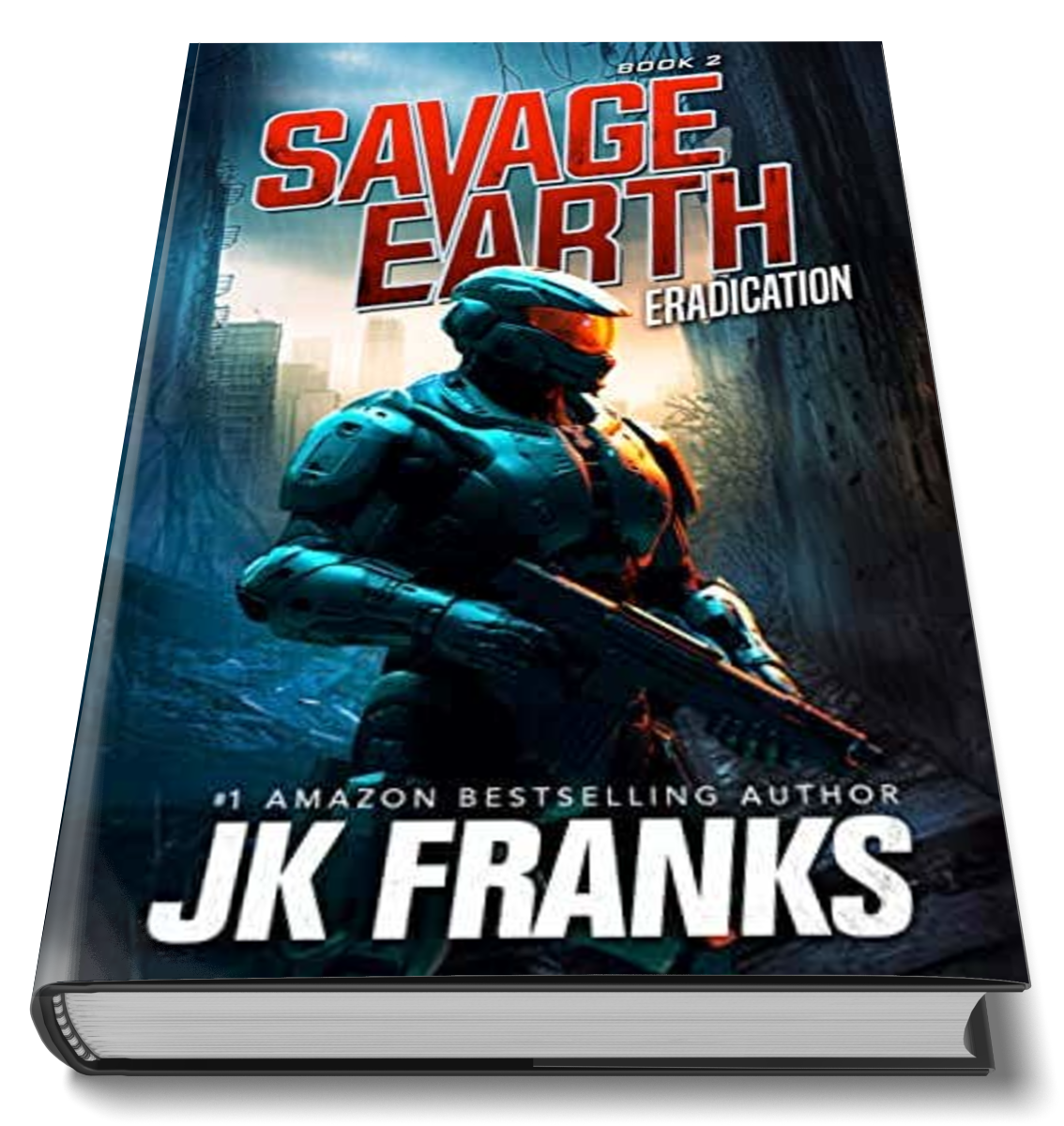 Signed Hardback Book Eradication - Savage Earth 2
