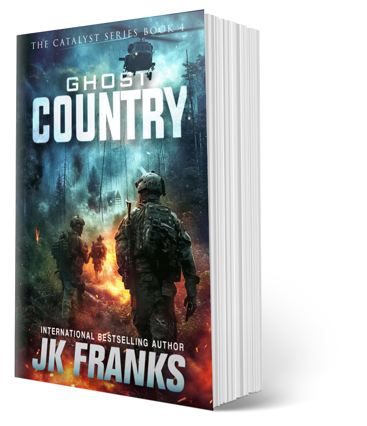 Paperback Book Ghost Country (Book 4 The Catalyst Series) JK