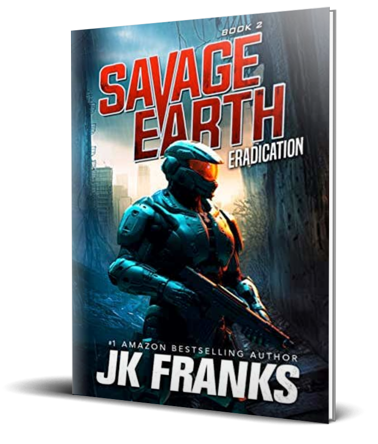 Signed Hardback Book Eradication - Savage Earth 2