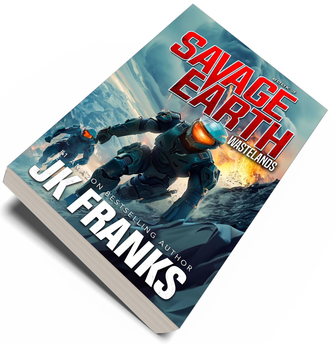 Paperback Book  - Wastelands - Savage Earth 3