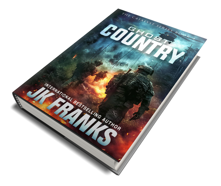 Signed Hardback Book - Ghost Country (Book 4 The Catalyst Series)
