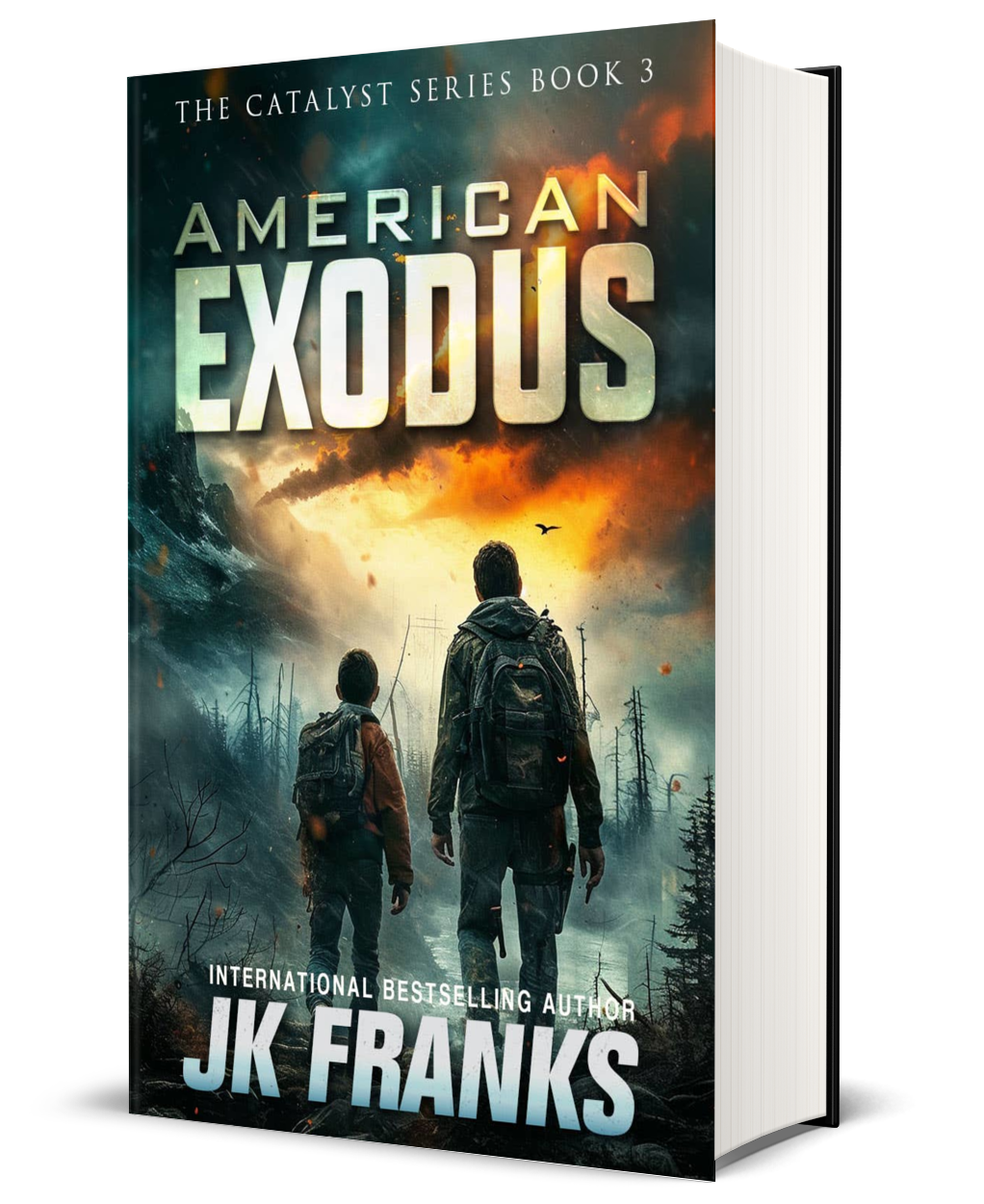 Signed Hardback Book - American Exodus (Book 3 The Catalyst Series)