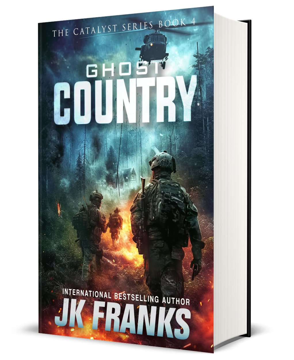 Signed Hardback Book - Ghost Country (Book 4 The Catalyst Series)