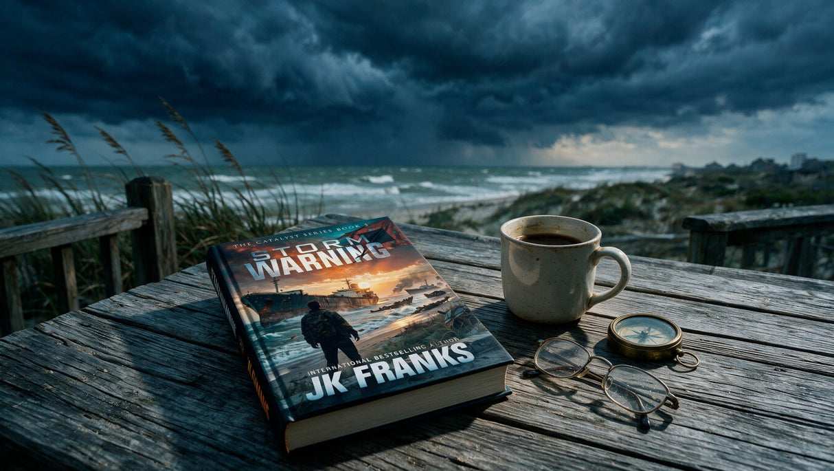 Signed Hardback Book - Storm Warning (Book 5 The Catalyst Series)