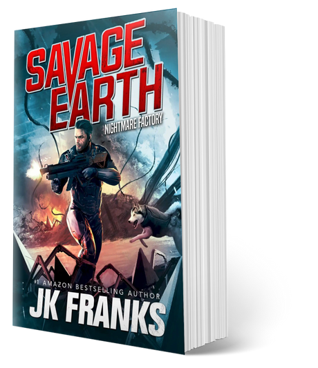 Paperback Book  - Nightmare Factory - Savage Earth 1