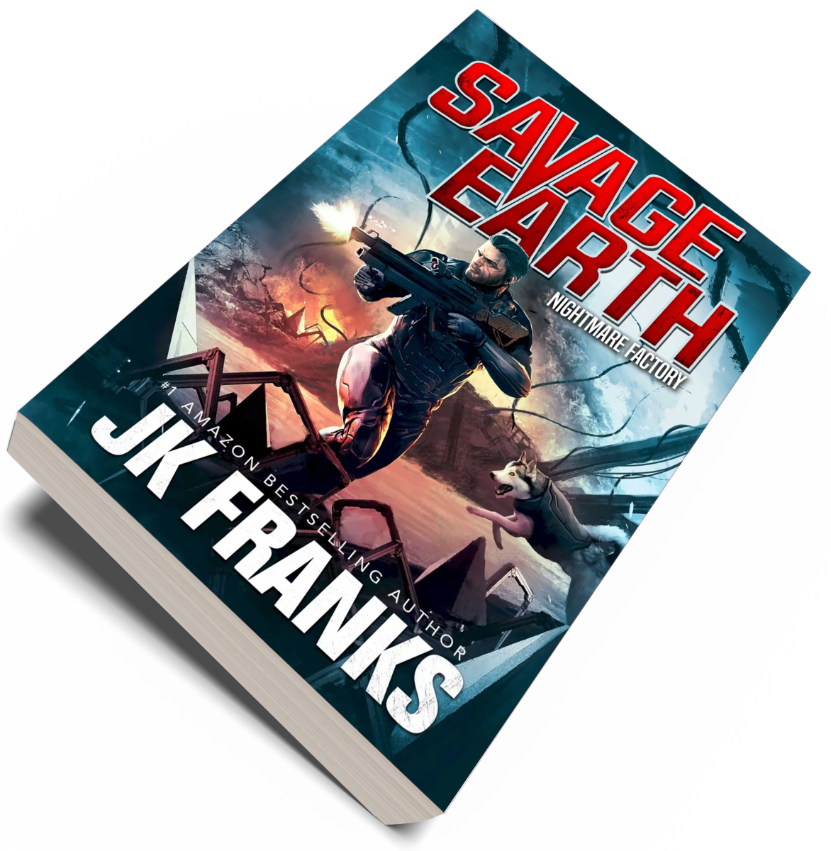 Paperback Book  - Nightmare Factory - Savage Earth 1