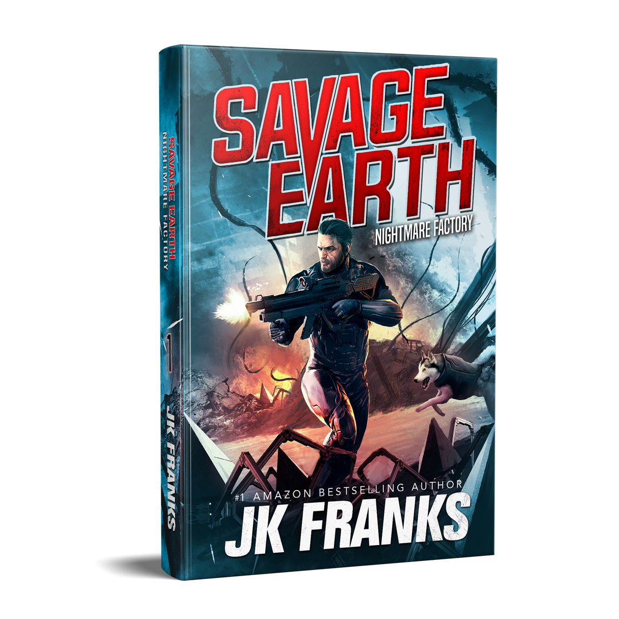 Paperback Book  - Nightmare Factory - Savage Earth 1