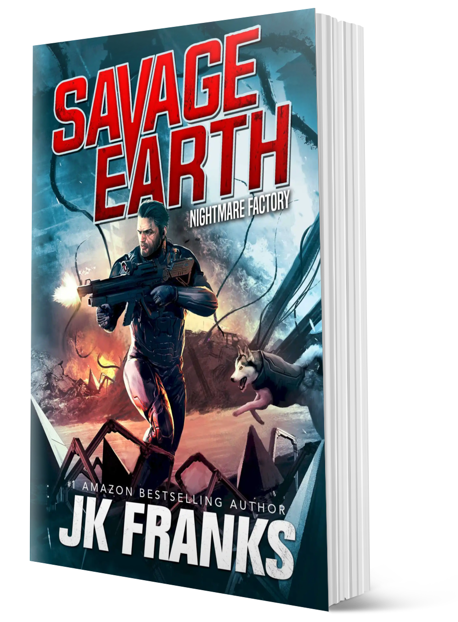 Paperback Book  - Nightmare Factory - Savage Earth 1