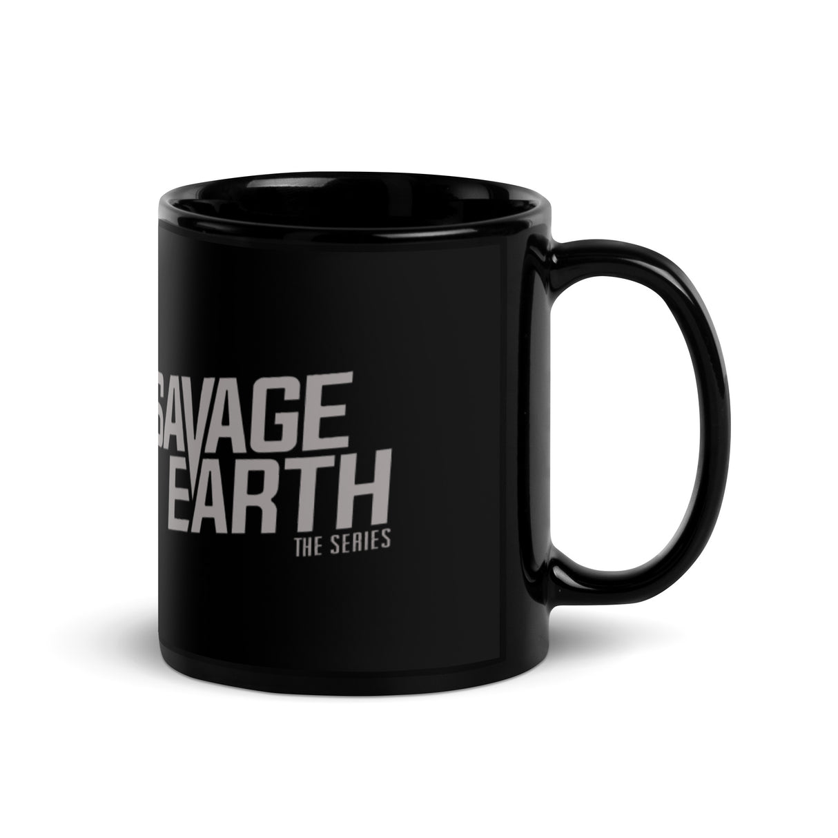 Black Glossy Mug