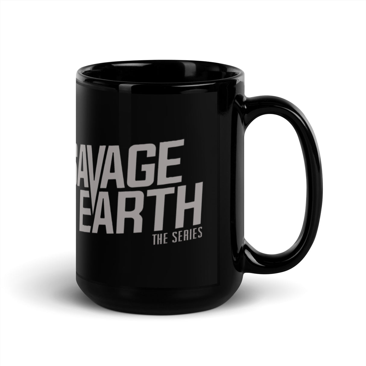 Black Glossy Mug