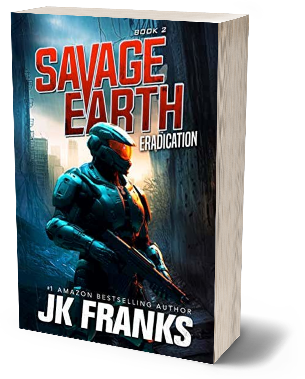 Paperback Book  - Eradication - Savage Earth 2