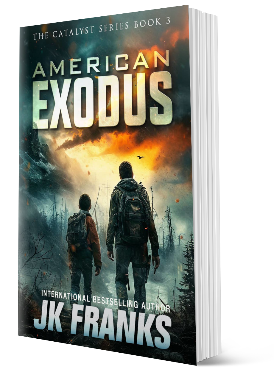 Paperback Book American Exodus Book 3 The Catalyst Series JK Franks Books