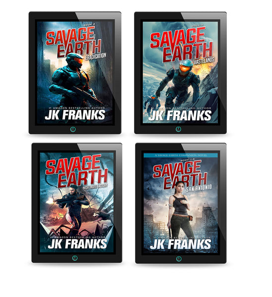 Savage Earth eBook Bundle – JK Franks Books