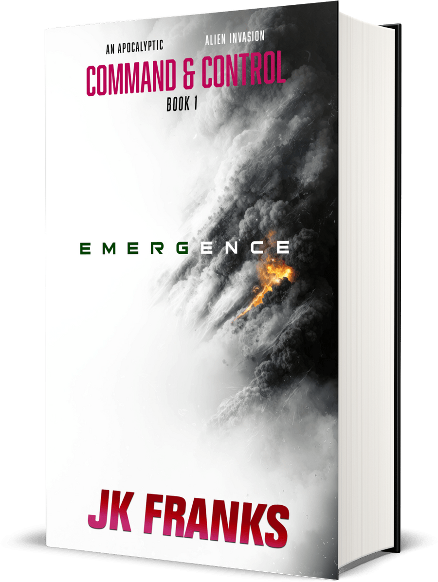 Paperback Book  - Emergence - Command+Control #1, Signed hardback