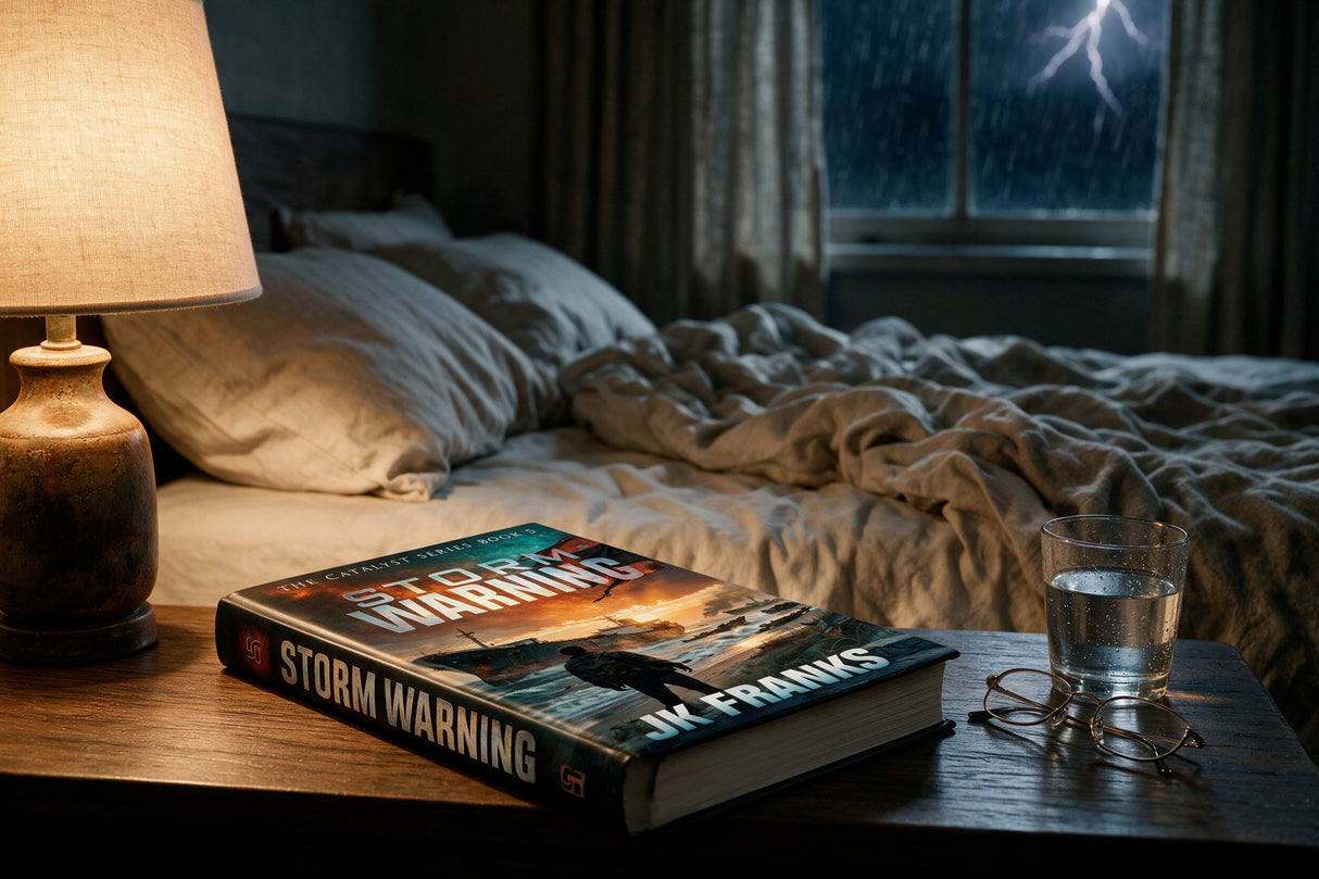 Signed Hardback Book - Storm Warning (Book 5 The Catalyst Series)