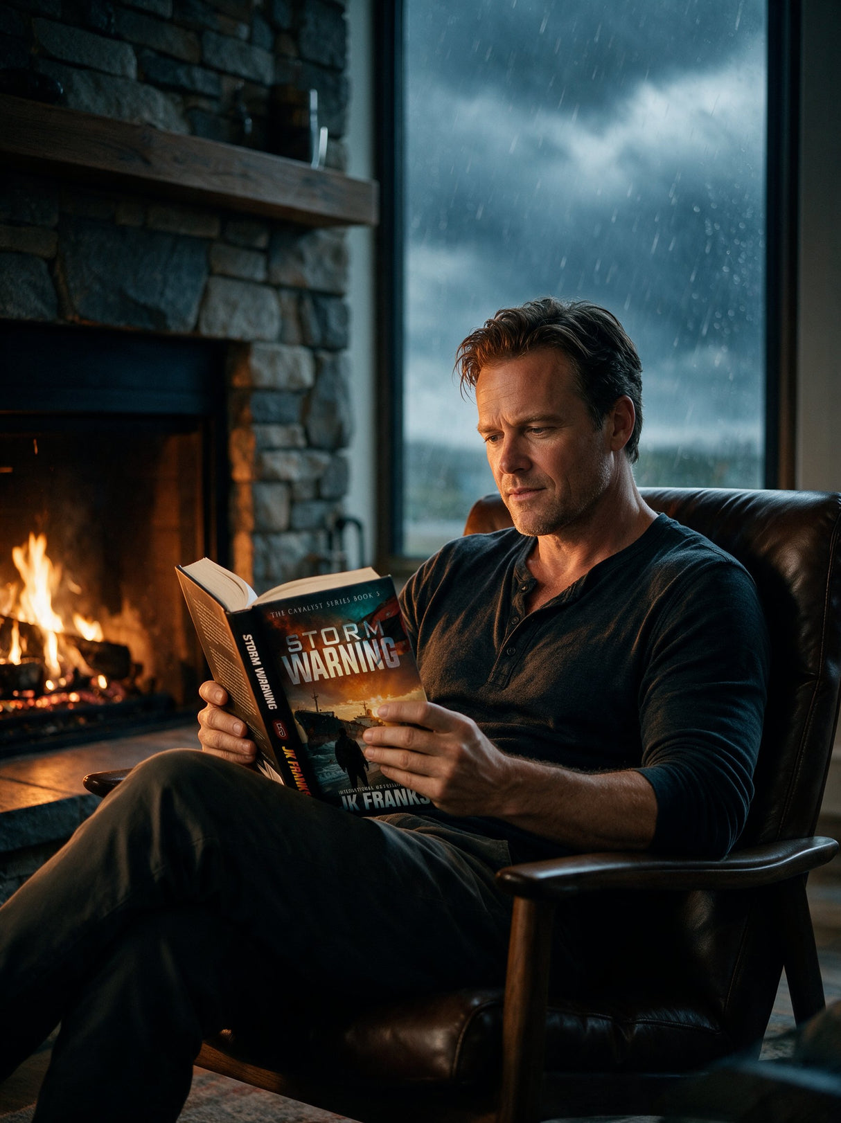 Signed Hardback Book - Storm Warning (Book 5 The Catalyst Series)