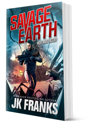 Image of Signed Paperback Book  - Nightmare Factory - Savage Earth 1