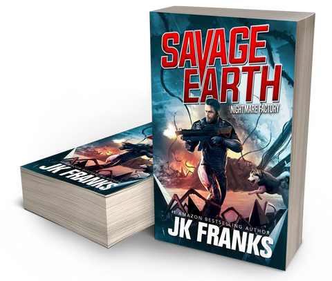 Image of Signed Paperback Book  - Nightmare Factory - Savage Earth 1