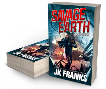 Signed Paperback Book  - Nightmare Factory - Savage Earth 1