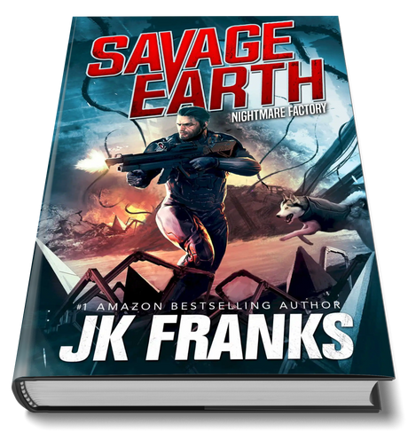 Signed Hardback Book Nightmare Factory - Savage Earth 1