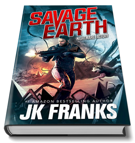 Image of Signed Hardback Book Nightmare Factory - Savage Earth 1