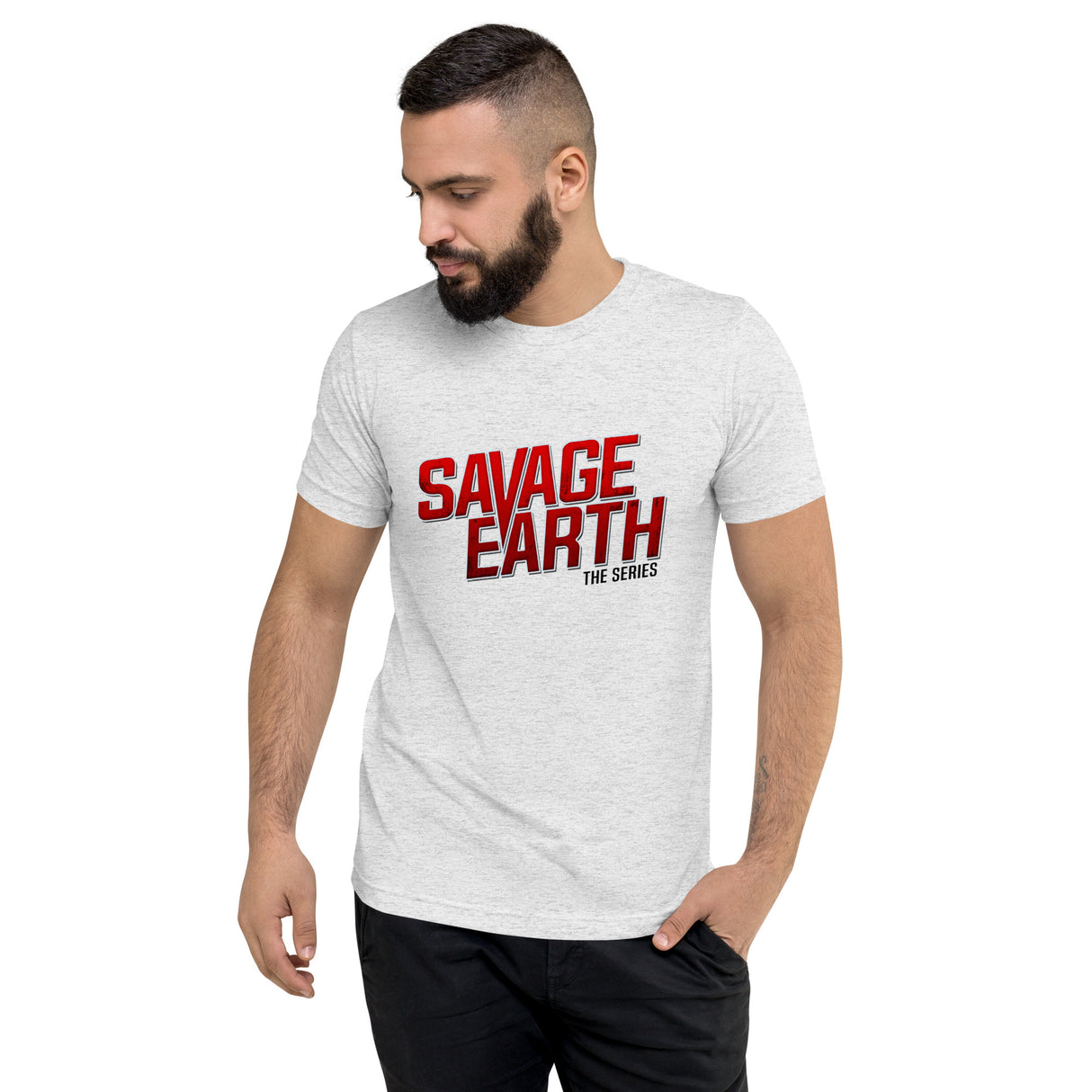 Savage Earth White Tee