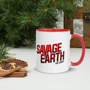Savage Earth Mug Red & White